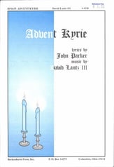 Advent Kyrie SATB choral sheet music cover